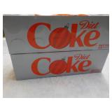 2 x 12 packs Diet Coke...