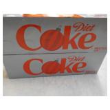 2 x 12 packs Diet Coke...