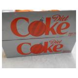 2 x 12 packs Diet Coke...