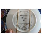 Royal Doulton Franklin Mint Wizard Plates with COA's