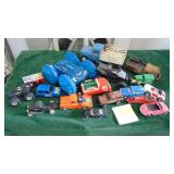 Assorted Toy Trucks and Cars