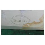 Block Crystal Cake Plate, Fenton Vase, Head Vase and Glass Vase