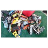 Case Filled with Hotwheels, Matchbox and other Cars