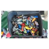 Case Filled with Hotwheels, Matchbox and other Cars