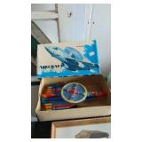 Conoco Bank in Box, Vintage Aircraft in Box and Picture