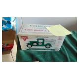 Conoco Bank in Box, Vintage Aircraft in Box and Picture
