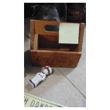 Coke Crate, License Plates, Sewing Drawers and Misc