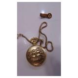 Pocket Watch and National Rifle Assn of America Tie Clip