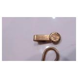 Pocket Watch and National Rifle Assn of America Tie Clip