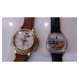 Mickey Mouse Watch and Vintage Lassie Watch