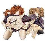 Handcrafted Vintage Rag Dolls