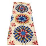 Starburst Quilted Pattern Fabric