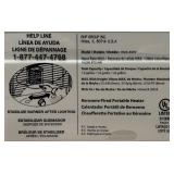 *Dyna-Glo Indoor Kerosene Radiant Heater, 10,000 BTU, 500 Sq. Ft. Heating Capacity, Model# RMC-55R7 #52621 Msrp $169.99