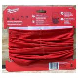 Milwaukee 423R MULTI-FUNCTIONAL NECK GAITER - RED, FITS ALL lot of 5
