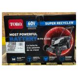 Toro 60V Max* 21 in. (53 cm) Super Recycler  w/Personal Pace  Lawn Mower Msrp Model 21568 $869.00