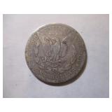 1881 MORGAN SILVER DOLLAR COIN