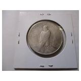 1925 PEACE SILVER DOLLAR COIN