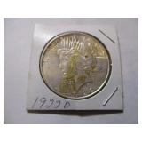 1922-D PEACE SILVER DOLLAR COIN