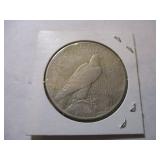 1925 PEACE SILVER DOLLAR COIN
