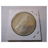 1922 PEACE SILVER DOLLAR COIN