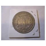 1921-D MORGAN SILVER DOLLAR COIN