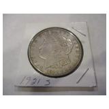 1921-S MORGAN SILVER DOLLAR COIN
