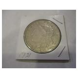 1921 MORGAN SILVER DOLLAR COIN