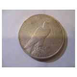 1922 PEACE SILVER DOLLAR COIN
