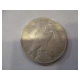 1923 PEACE SILVER DOLLAR COIN