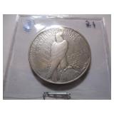 1923 PEACE SILVER DOLLAR COIN