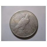 1923 PEACE SILVER DOLLAR COIN