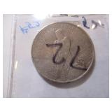 1922 PEACE SILVER DOLLAR COIN