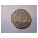 1886 MORGAN SILVER DOLLAR COIN