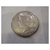 1923 PEACE SILVER DOLLAR COIN