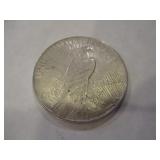 1922 PEACE SILVER DOLLAR COIN