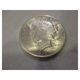 1922 PEACE SILVER DOLLAR COIN