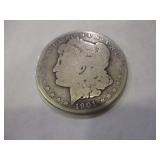 1901 MORGAN SILVER DOLLAR COIN