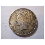 1922 PEACE SILVER DOLLAR COIN