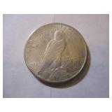 1925 PEACE SILVER DOLLAR COIN
