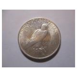 1922 PEACE SILVER DOLLAR COIN
