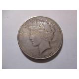 1923 PEACE SILVER DOLLAR COIN