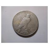 1923 PEACE SILVER DOLLAR COIN