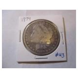 1879 MORGAN SILVER DOLLAR COIN