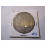 1887-O SILVER DOLLAR COIN
