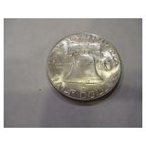 1963 FRANKLIN SILVER HALF DOLLAR