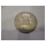 1961 FRANKLIN SILVER HALF DOLLAR