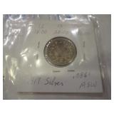 1918 INDIA 1/4 RUPEE