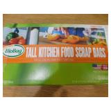 (6) Biobag Tall Kitchen Food Scrap Bags - 60 13 gallon bags