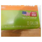 (6) Biobag Tall Kitchen Food Scrap Bags - 60 13 gallon bags