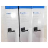 (3) Franklin Brass Maxted 24 in. Wall Mount Towel Bar Bath Hardware Accessory in Matte Black